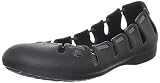 crocs Women's Springi Ballet Flat,Black/Graphite,7 M US