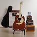 Esteban Vintage Legacy Tan Acoustic Electric Guitar Package w/ Amplifier, Accessories and 10 Instructional DVDs