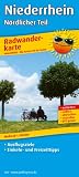 Radwanderkarte Niederrhein - N&ouml;rdlicher Teil: Mit Ausflugszielen, Einkehr- & Freizeittipps, reissfest, wetterfest, beschriftbar und wieder abwischbar - .. - reissfest, wetterfest, abwischbar, GPS-genau - Publicpress