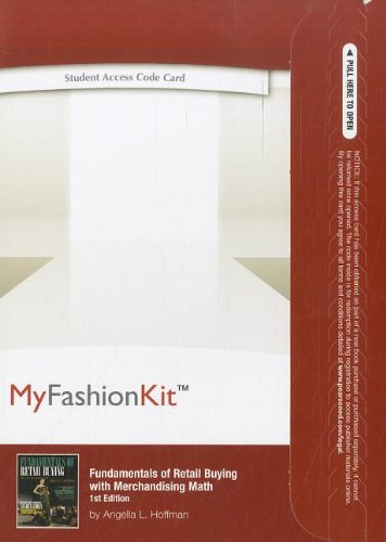 MyFashionKit -- Access Card -- for Fundamentals of Merchandising Math and Retail Buying (MyFashionKit (Access Codes))