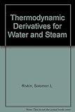 Thermodynamic derivatives for water and steam