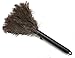 Retractable Feather Duster-Genuine Ostrich Feathers with Metal-Wire Binding
