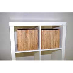 2 Regalk�rbe, Box " TAO" f�r Ikea Expedit, natur, 30cm
