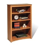 Bookcase - 4 Shelf (Oak) (48