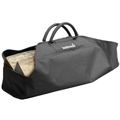 Barbecook 223.9742.000 Kaminholz-Tragetasche Luxe Textil grau