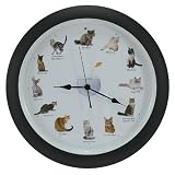 Meowing Cat Clock - 13