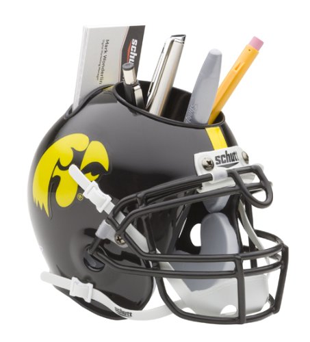 IOWA HAWKEYES NCAA Football Helmet Desk Caddy
