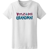Womens T-Shirt : WORLD'S BEST GRANDMA!