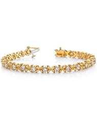 3.00 ctw Diamond Tennis Bracelet 14k gold