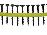 Quik Drive DWC158PS Drywall Screws 1 5/8-Inch Bugle Head, Sharp Point with Gray Phosphate Coating