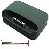 iPhone 3GS 3G black dock docking charger station snyc cradle + stylus