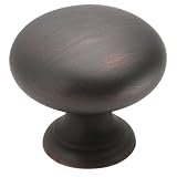 Amerock BP1950-ORB Solid Brass Knob Oil Rubbed Bronze, 1-1/4 inch Diameter