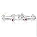 STUDIO 925: *BELOTTI HOT RUBY CZ BRACELET*