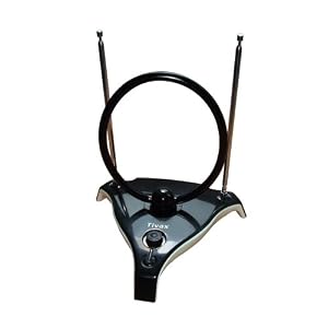 Tivax DT-01 Amplified Indoor Digital TV Antenna (Black) by Tivax