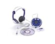 FISHER PRICE SONG & STORY FP3 PLAYER BLUE WITH SPEAKER SET