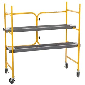 Bil-Jax 0063-0435-44 Handy Roll Scaffold with Steel Platform, 4-Foot