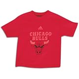 Bulls adidas Team Logo Tee - Toddlers