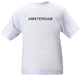 AMSTERDAM - City-series - Heather Grey or White T-shirt