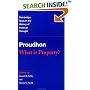 Proudhon: What is Property? (Cambridge Texts in the History of Political Thought)