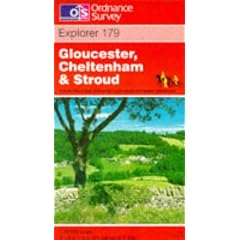 Gloucester, Cheltenham and Stroud (Explorer Maps)