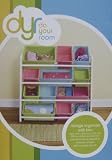 Storage Shelf with Solid Bins