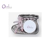 Pewter Frame - Mini Girl Shoe