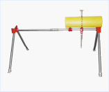 Wheeler Rex Floor Model Pipe Vises: Capacity: 3/4 - 28 (18 - 700mm)