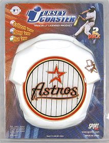 Houston Astros Jersey Coaster Set