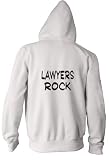 Lawyers Rock Youth Zippered Hooded (Hoody) Sweatshirt Fleece Jacket in Various Colors