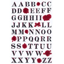 Martha Stewart Crafts Halloween Bloody Alphabet Stickers
