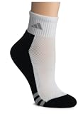 adidas Women's 2-Pack ClimaLite Quarter Sock