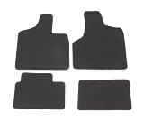 Premier Custom Cut Front and Back Floor Mat , Black (Set of 4)