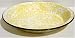Pie Pan, Enamelware, Yellow Marble