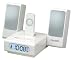 iHome iH18W Portable Travel Alarm Clock for iPod Shuffle (White)