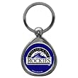 Set of 2 Colorado Rockies High-Polish Chrome Key Tag - MLB Baseball - Fan Shop