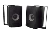 Monster Cable AIS-30 I0 BL AIS-30 I0 Outdoor Speakers With 4 Woofer Outdoor speaker system (Black)