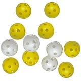 Pack of 12 Airflow Golf Practice Balls