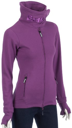 Bench Damen Sweat Jacke FAST FORWARD FUNNEL NECK - C, bright violet, S, BLEA1101C, PU068 Bench Damen Sweat Jacke FAST FORWARD FUNNEL NECK - C, bright violet, S, BLEA1101C, PU068