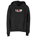 Sweatshirt Woman Black " I Love Anenii Noi " Moldova City