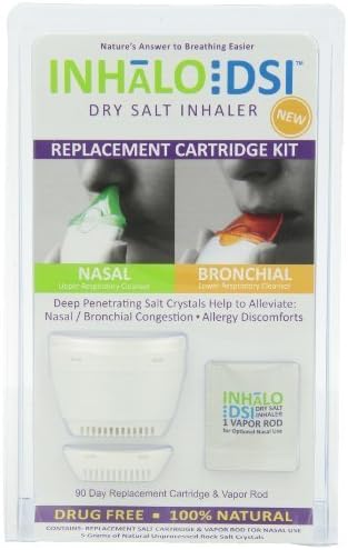 Cartridge Replacement Universal Dry Salt Inhaler by Inhalo
