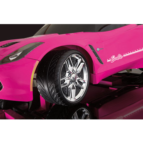 pink barbie corvette power wheels