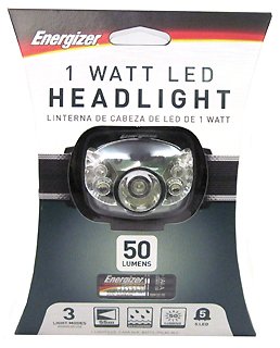 Energizer 5-LED Headlight - 50 Lumens - Flashlights & Lighting - Headlamps