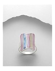 Shell Ring In 92.5 Sterling Silver