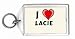 I Love Lacie Keychain Image