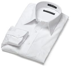 Geoffrey Beene Men's Long Sleeve Wrinkle Free Fitted Broadcloth Solid Shirt