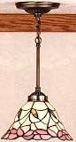 LAMPS BEAUTIFUL Tiffany Style Daffodil Bell Hanging Pendant by Meyda Tiffany--Excellent customer service--see our feedback.