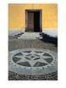 Decorative Paving Outside Ns Di Loreto Church in Mamoiada, Sardinia, Italy Photographic Poster Print by Dallas Stribley, 12x16