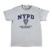 NYPD Physical Training - Law Enforcement Gear - Heather Grey T-shirt