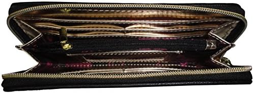 Betsey Johnson Be Mine Zip Around Clutch Wallet Coin Purse