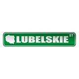  LUBELSKIE ST  STREET SIGN CITY POLAND